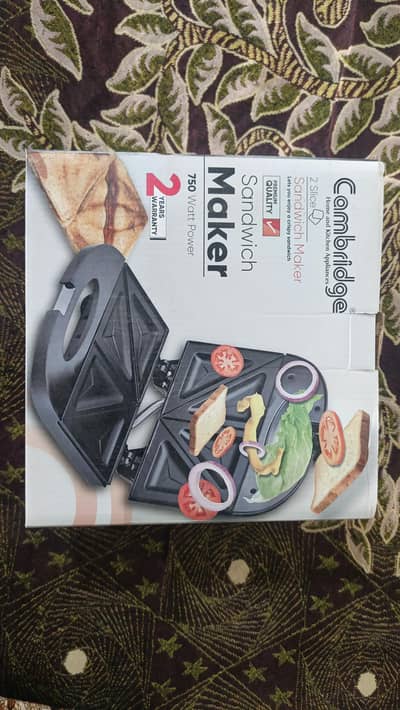 New sandwich maker