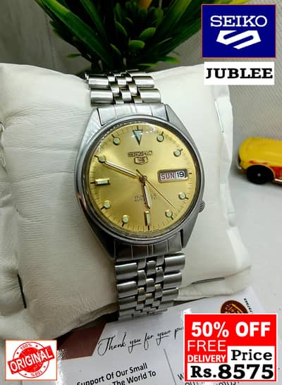 Seiko 5 Citizen Orient Automatic Pre-Owned watch Japan 03161737353