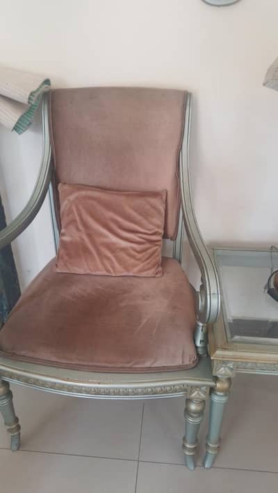 2 coffee chair and 1 table