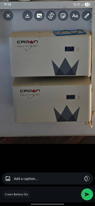 Crown Micro Lithium 48v 100amp