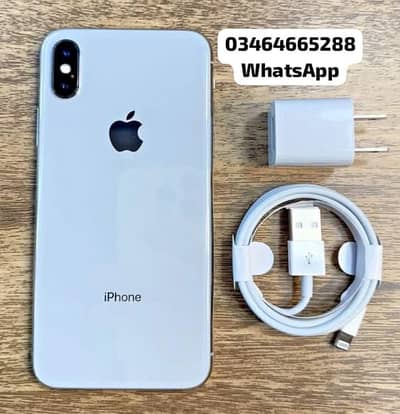 iPhone X 256 GB PTA approved full box for sale