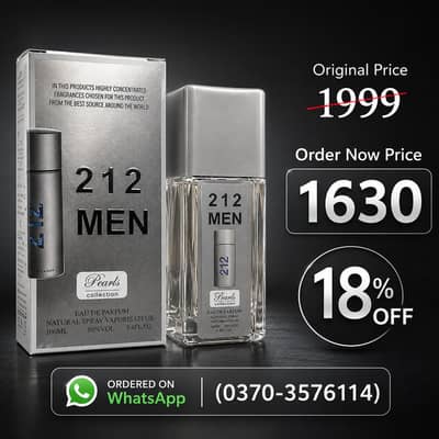  Citrus Perfume For Men  | Long Lasting Fresh Fragrance 99ml