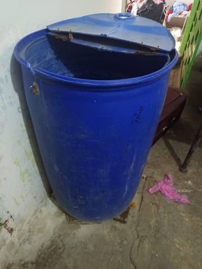 Heavy Plastic Water Drum