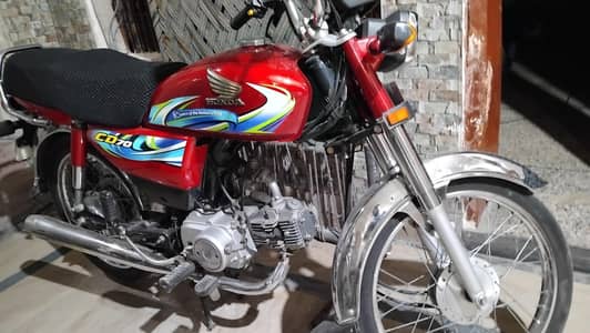 Honda CD 70 2023/24 – Like New Condition