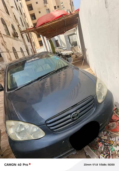 I want to sell my corolla SE salon 1.6 own engine with complete docum
