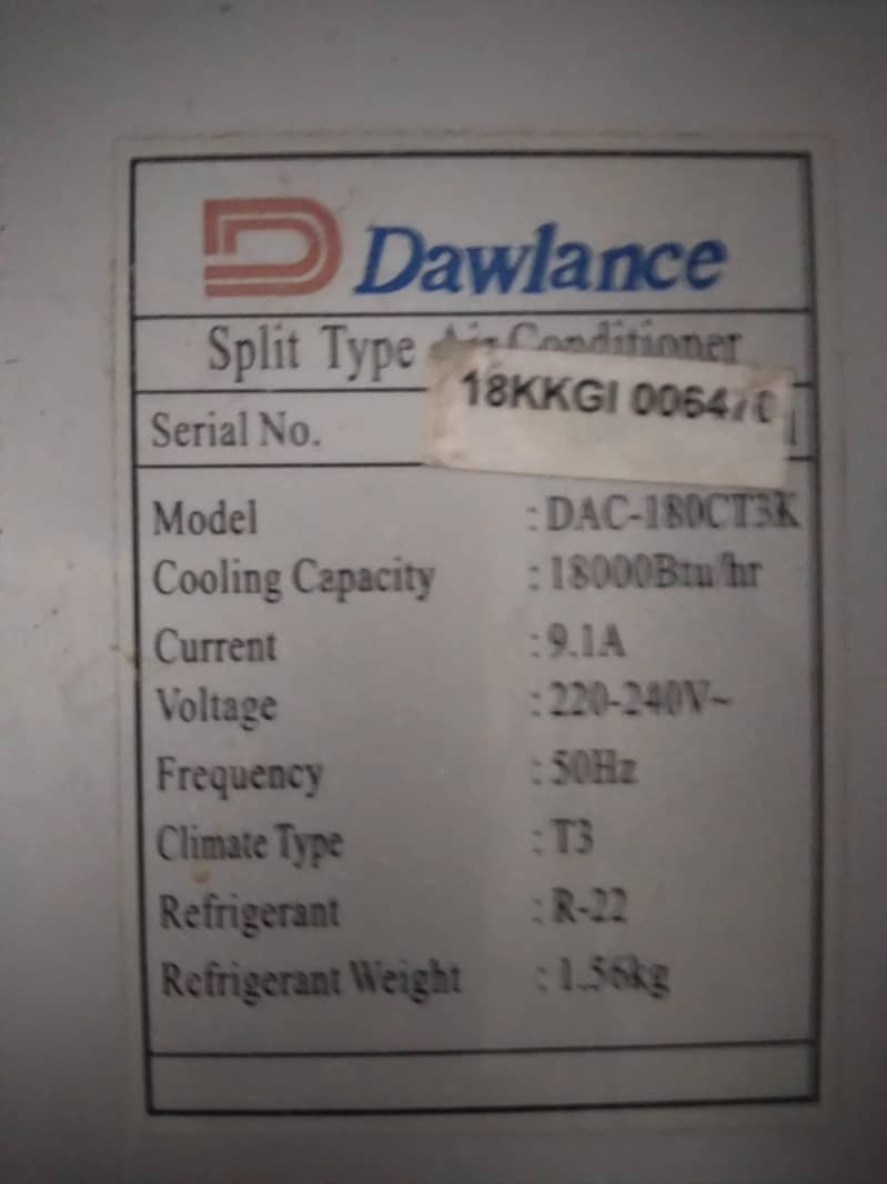 1.5 ton split ac 1