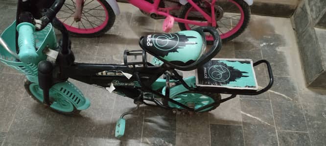 Baba and baby bycycle for sale in good condition