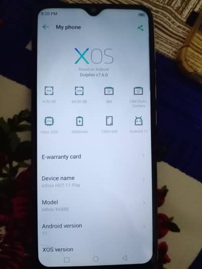 Infinix Hot 11 play