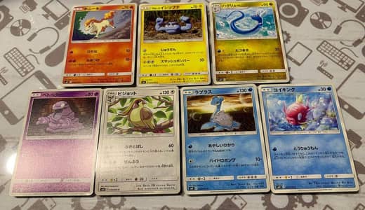 Japanese Pokémon cards