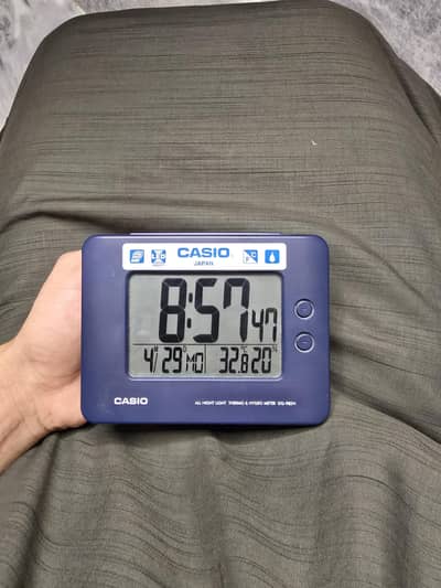 Casio original Digital Table clock  -10/10 condition