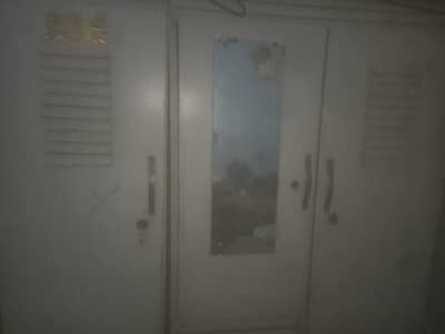 3 doors and cabinet