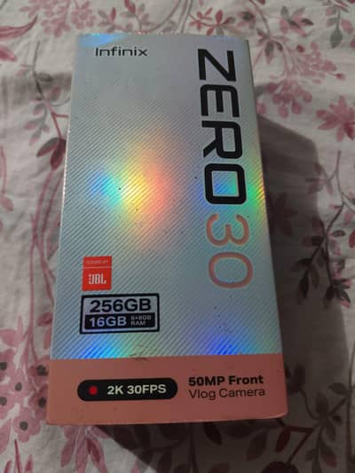 urgent sale price final infinix zero 30 full box read add first