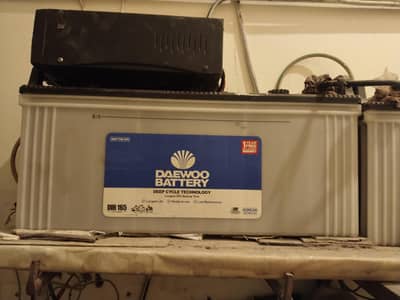 2 x Used Daewoo Battries