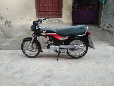 Honda CD 70 model 1993 all parts genuine installed