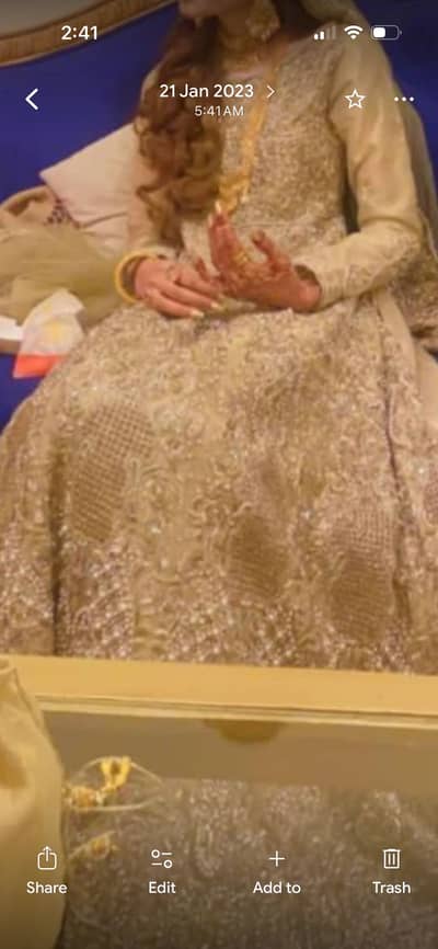 Bridal maxi
