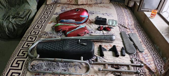 Honda cg 125 original parts available good condition