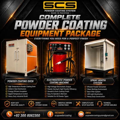 "Powder Coating Package for Industries"