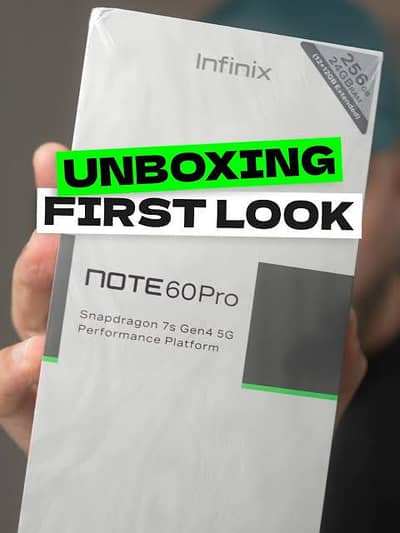 Note 60 pro brand new final 109000