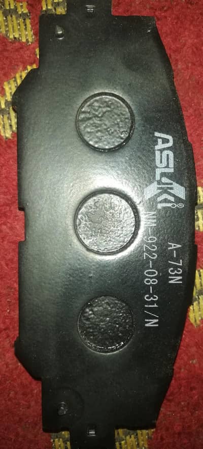 New brake disc pads are available