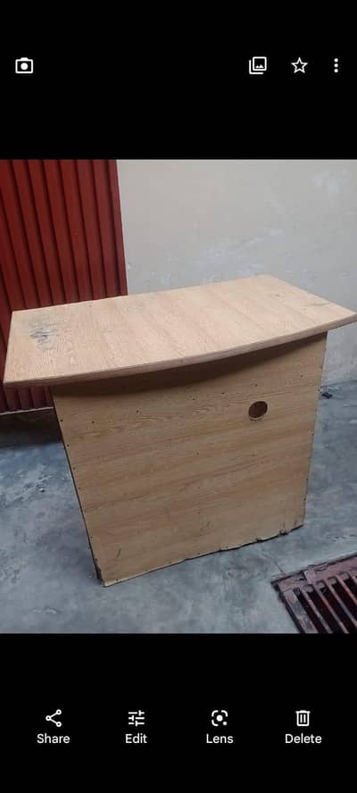 computer and storage table