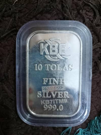 KBE silver bar 10 k pure!!!