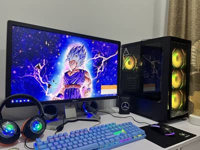 Gaming pc full setup 10/10 condision  full okay exchange available