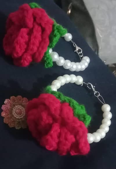 hand made bracelet for crochet 