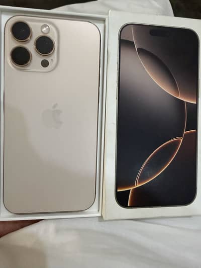 iPhone 16promax 256gb non pta desert tatinium