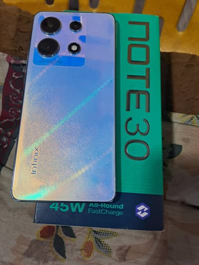 infinix note 30 8/256 with box