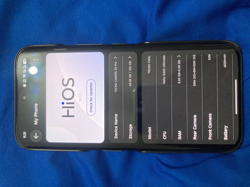 TECNO CAMON 50 PRO URGENT SALE 2