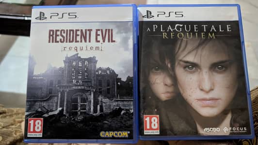 Resident Evil 9 Requeim & Plague Tale Reqeium