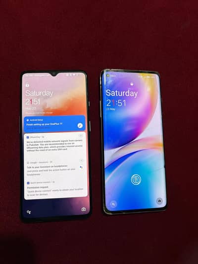 OnePlus 7 and 8 8/128 pair