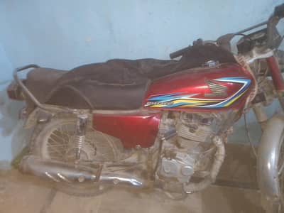 Honda 125 Panjab number
