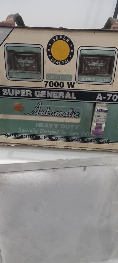 Used Stabilizer 7000w