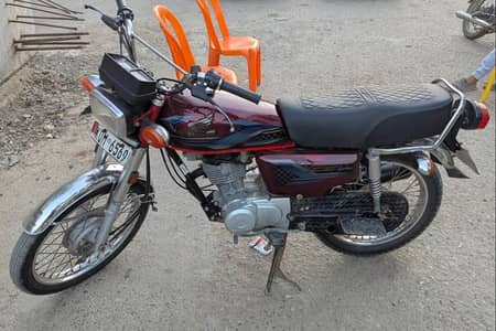 Honda CG 125 2024 KARACHI NO