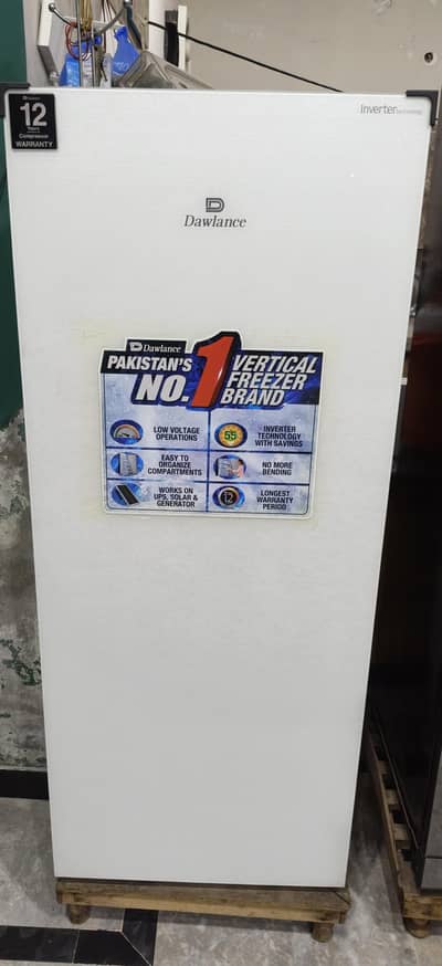 Vertical Freezer White Color