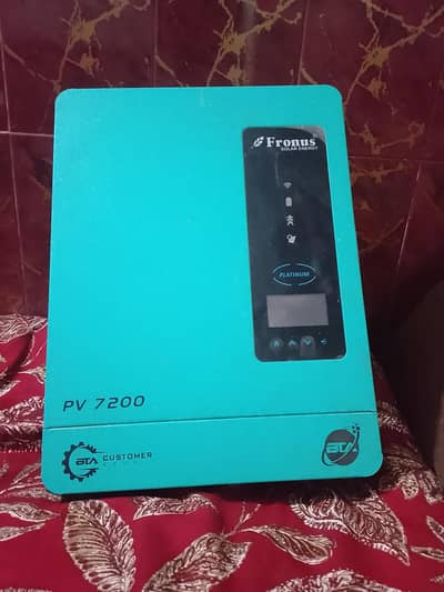 Fornus inverter PV7200 platinum series