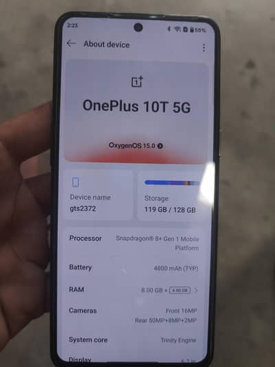 One Plus 10T 8/128 Non Pta