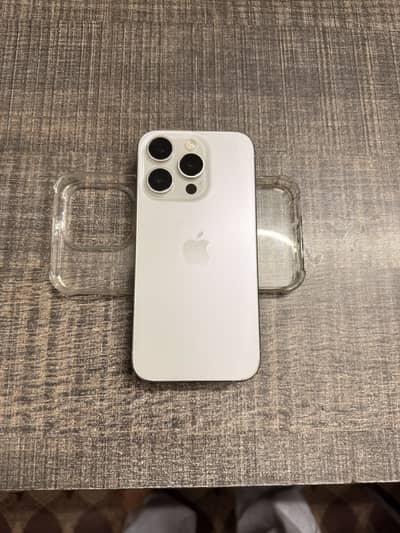 iPhone 15 Pro - 128 GB - White Titanium - 94% Battery Health