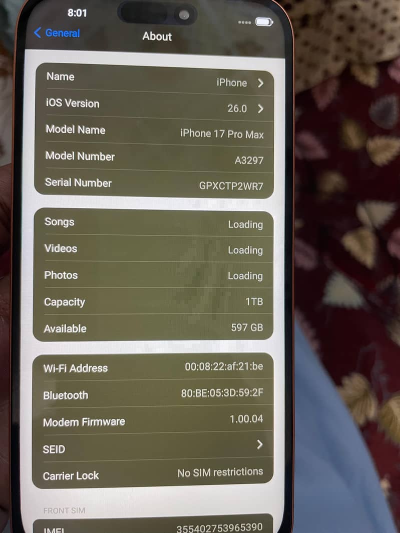 Iphone 17 pro max 03037040061 3