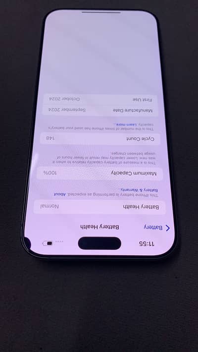Apple iPhone 16 Pro Max 256gb 100% Battery 4 Month SiM Time available