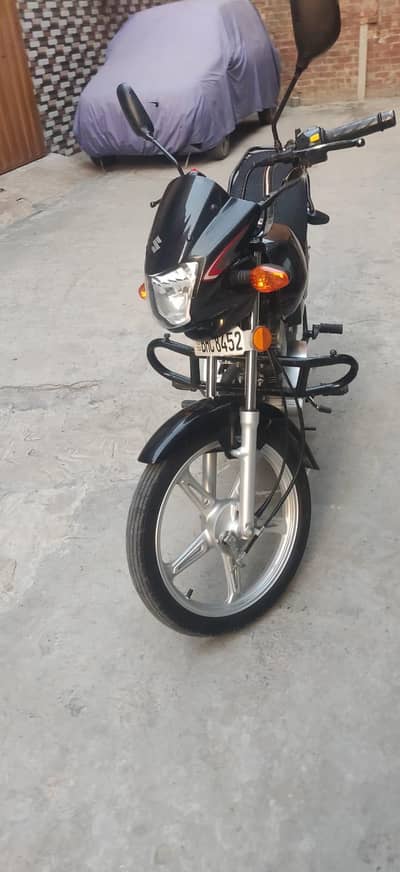 Suzuki GD 110 Model 2025 | 8400 KM Use Bike | New GD 110 Bike Black
