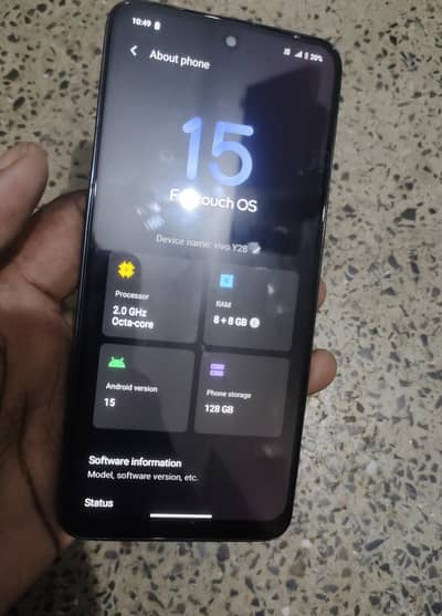 Vivo Y28 8+8/128 official approved