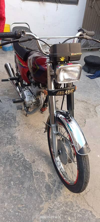 Well Maintained Honda CG 125 – Fresh Look