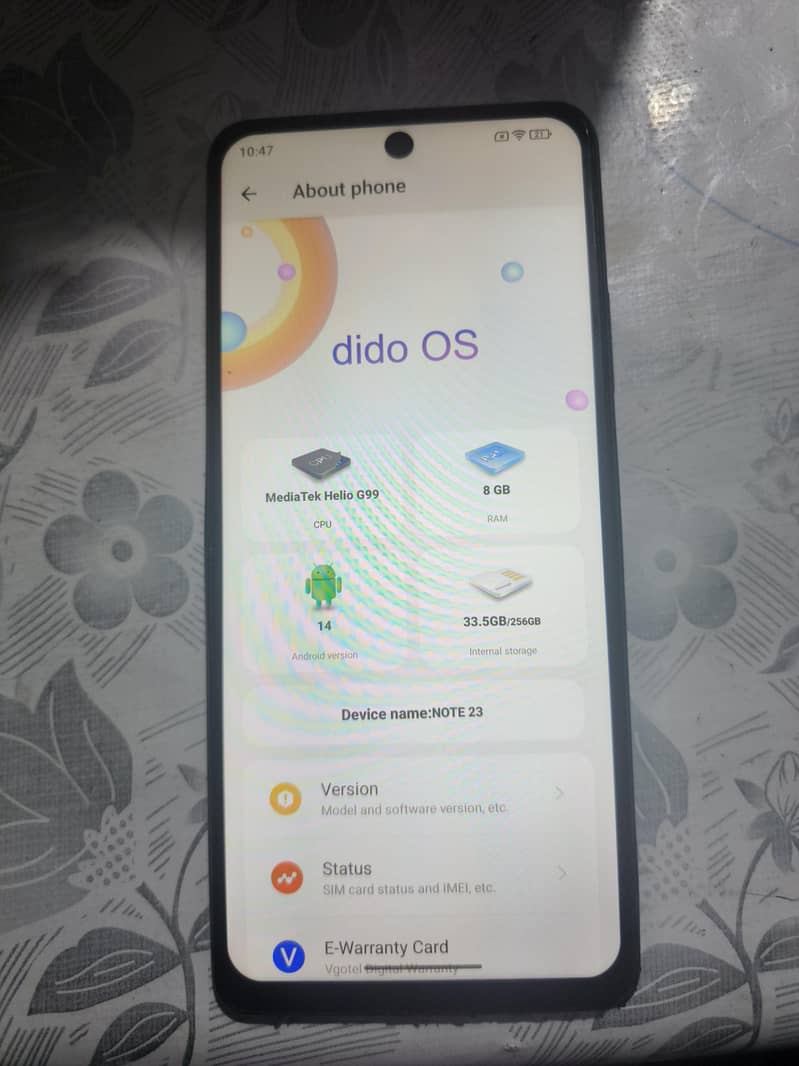VGOTEL NOTE 23 0