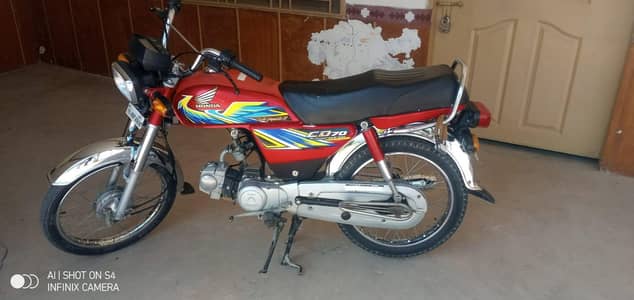 Honda CD 70 2021 lush condition