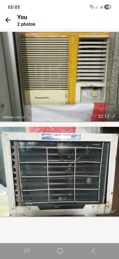 Window National Panasonic. 75 Air Condition 40000