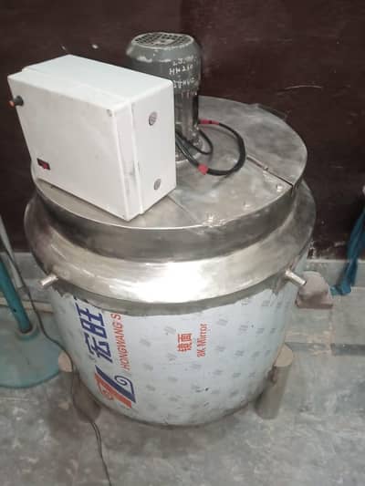 juice mixture double jacker machine  100 Ltr