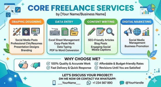 Professional Freelancer Available