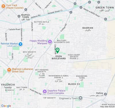 4 Marla Triple Storey House For Rent Edan Residencia Near Military Account Society College Road